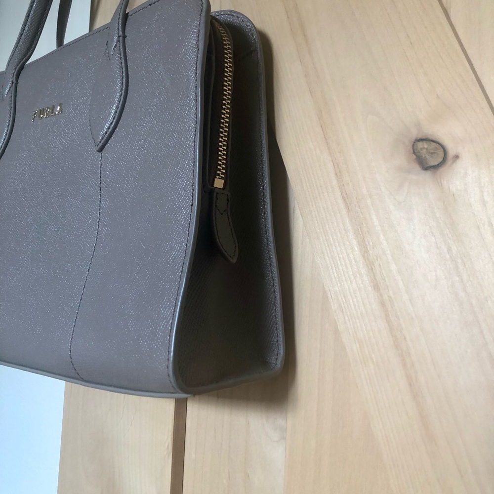 FURLA pebbled leather satchel - Picture 13 of 16